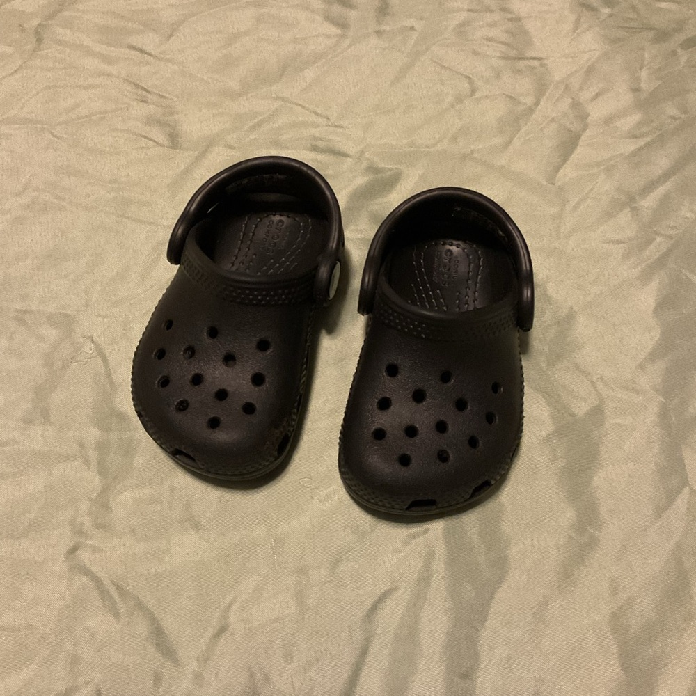 CROCS Kids Black Sandals